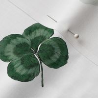  Lucky four leaf clover / shamrock print  2 (medium)