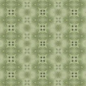 Four petal geo - green