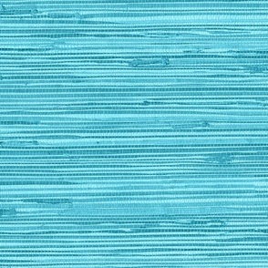 Grasscloth- Aqua/Teal - Wallpaper 