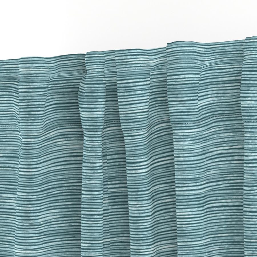 Sisal Grasscloth- Blue Sea Glass Wallpaper  