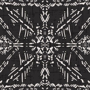 Black mod boho tribal 