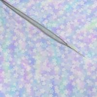 Small Starry Bokeh Pattern - Magical Unicorn Color Palette