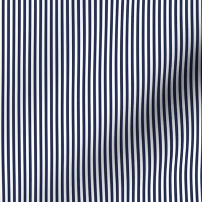  Mini Stripes Vertical | Navy