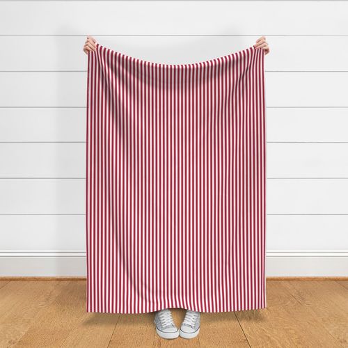  Stripes Vertical | Lipstick Red