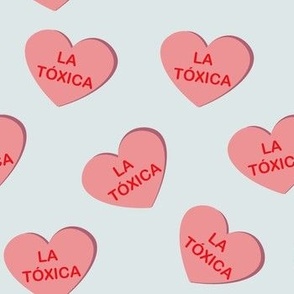 La toxica candy hearts