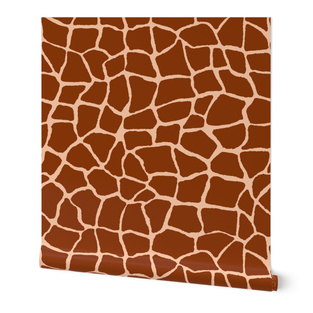 Giraffe texture pattern