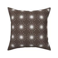  Starspangle (White on Brown)