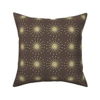 Starspangle (beige on brown)