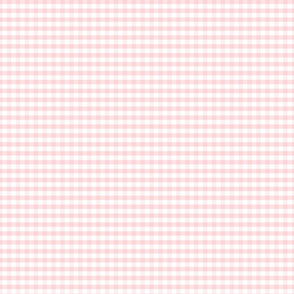 Soft Pink Gingham Medium