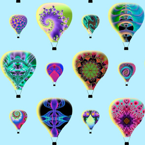 Up, Up, and Away in My Fractal Balloons