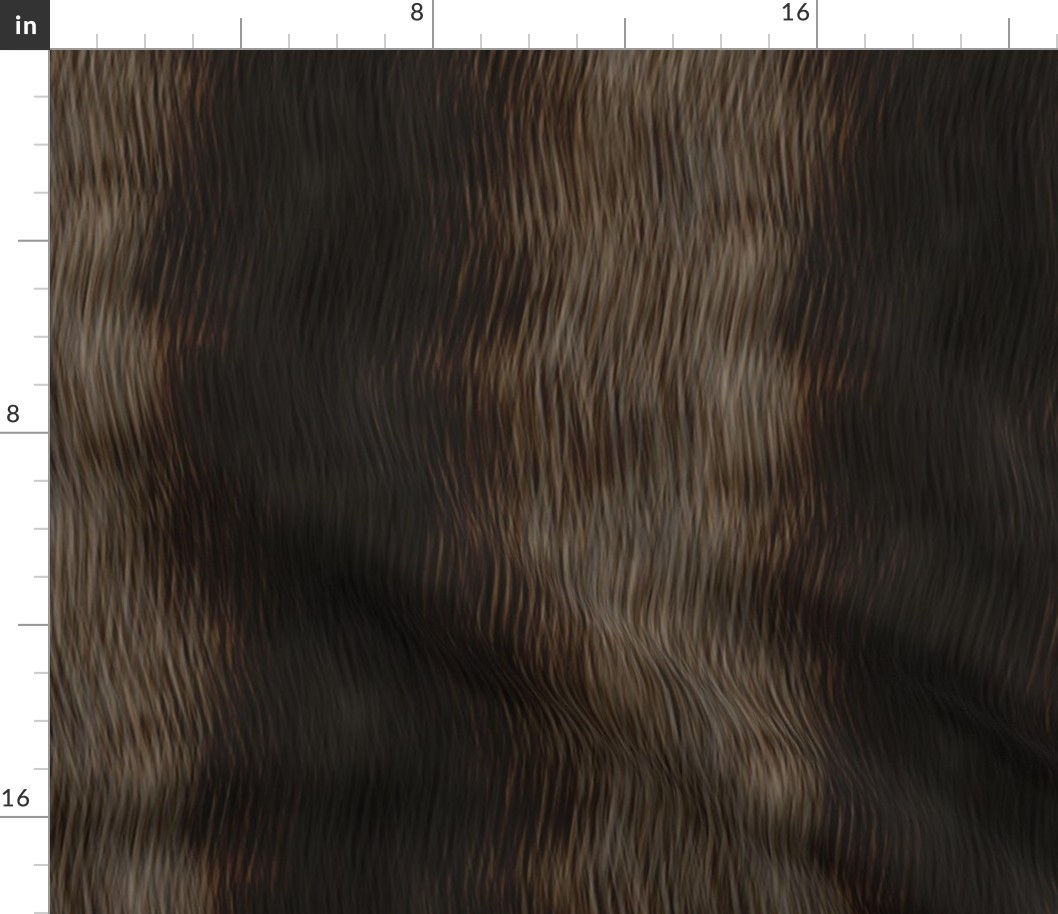 Dark agouti mink stripe digital fur texture