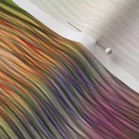 Vibrant rainbow digital fur texture