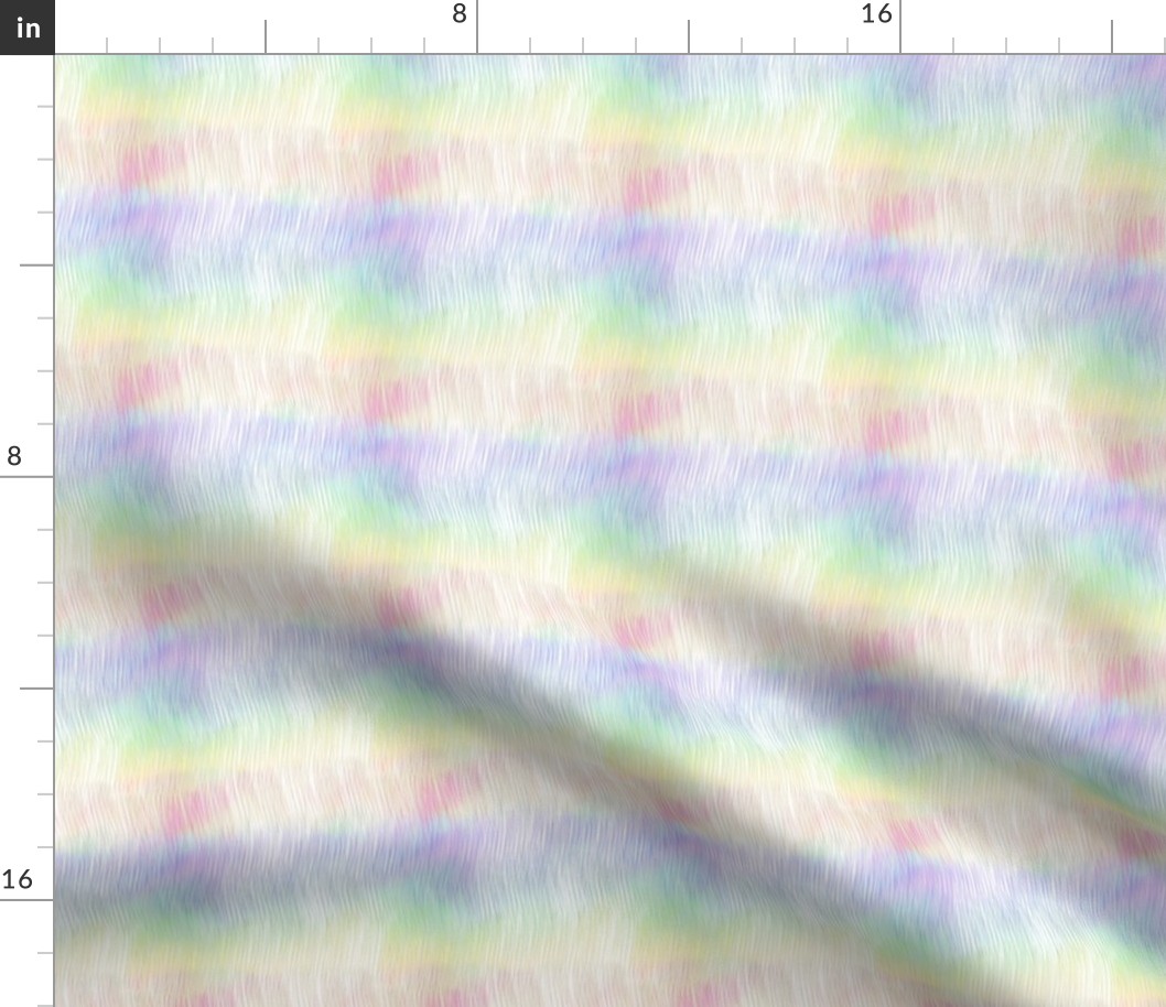 Small Snowy rainbow digital fur texture