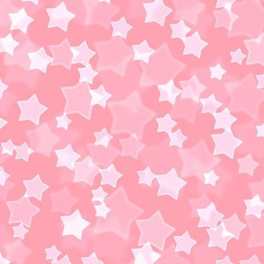 Starry Bokeh Pattern - Pink Color