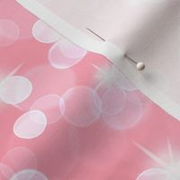 Large Sparkly Bokeh Pattern - Pink Color