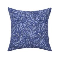 Medium Paisley Garden Grows - blue tones