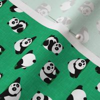 (small scale) pandas - giant panda - green - LAD21