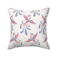 Whimsy Phoenix Birds 12” medium 