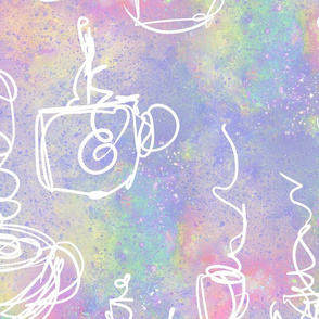 Pastel Space Cafe