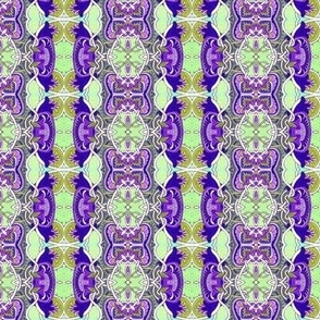 Victorian Design, Psychedelic Colors (vertical stripe)