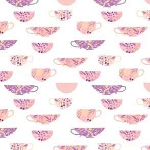 Cup of Tea Seamless Pattern 2