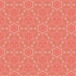 Mango Hexagon Geometric © Gingezel™ 2012