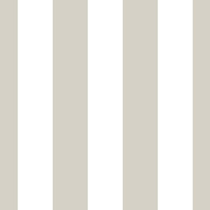 putty and white Cabana Stripe