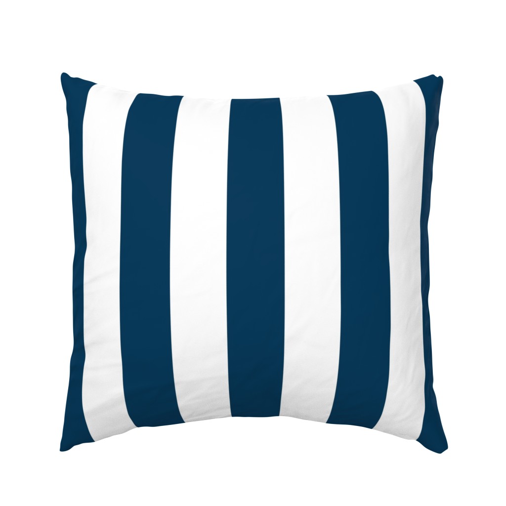 navy blue and white Cabana Stripe