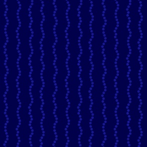 Blue Dots Vertical Waves