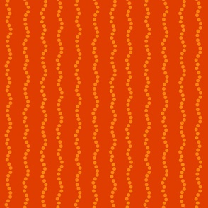 Vertical Dots Irregular Orange Yellow