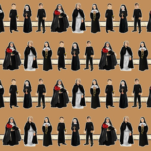 Happy Nuns and Priests