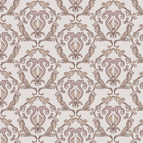 Doodled Damask - Scheme 3