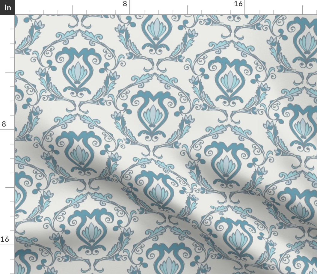 Doodled Damask - Scheme 4