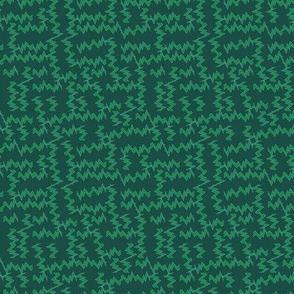 green zig zag maze by rysunki_malunki