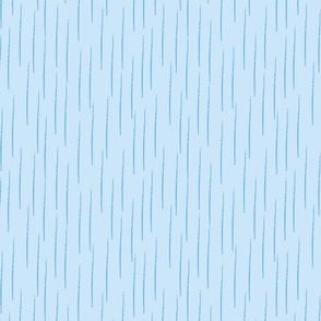 minimal light blue stripes by rysunki_malunki