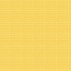 Wobbly Grid - Large Yellow