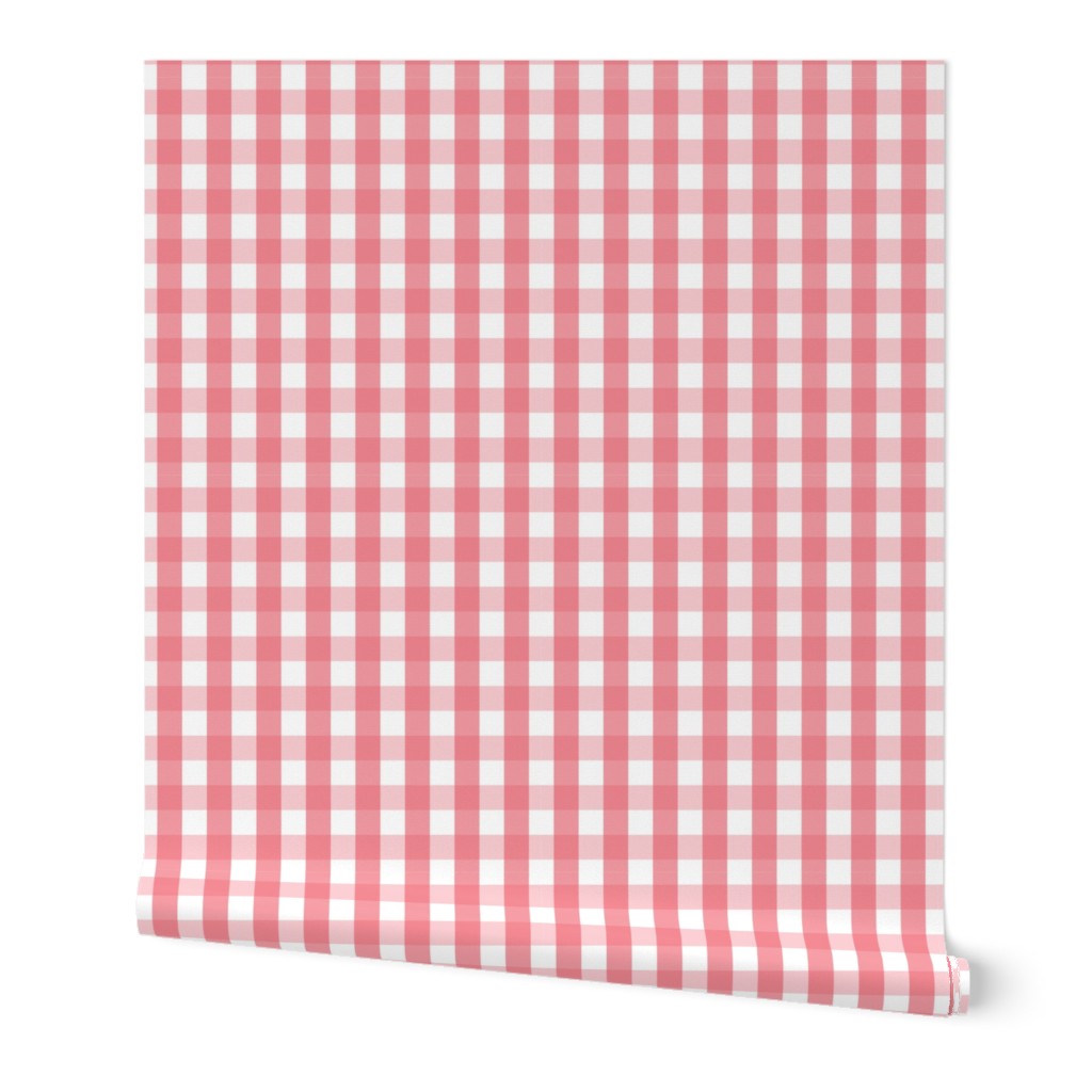 Gingham  red