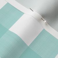 1.5" Aqua Cross Hatch Plaid