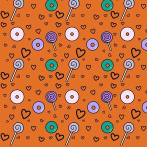 Jester Inspired Donuts and Sweets Fabric - Critical Treasures - Dice Role