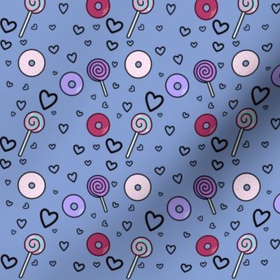 Jester Inspired Donuts and Sweets Fabric - Critical Treasures - Dice Role