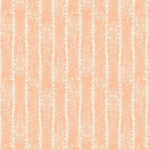 peach fuzz and white textured stripes by rysunki_malunki