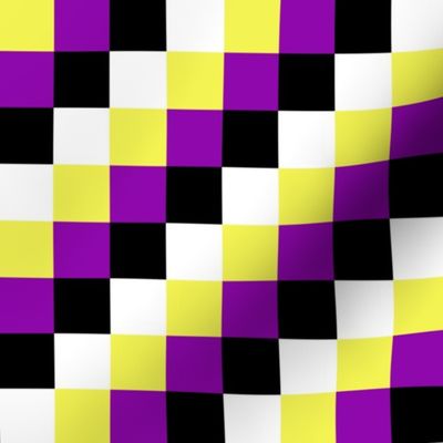 Nonbinary Checkerboard Flag