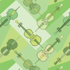Cellos  Angled Green