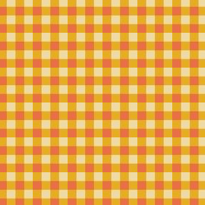 Plaid Half Inch Squares, Three Colors // Spring Palette