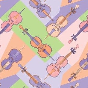 Cellos Angled Pastel