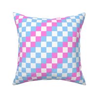 Trans Checkerboard Flag