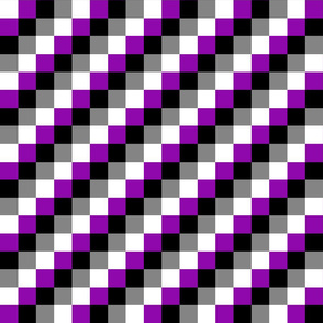 Asexual Checkerboard Flag