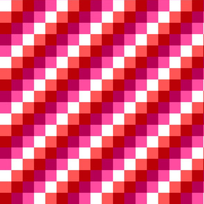 Lesbian Checkerboard Flag