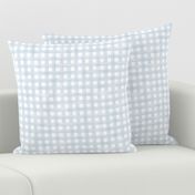 baby blue baby boy grid fabric