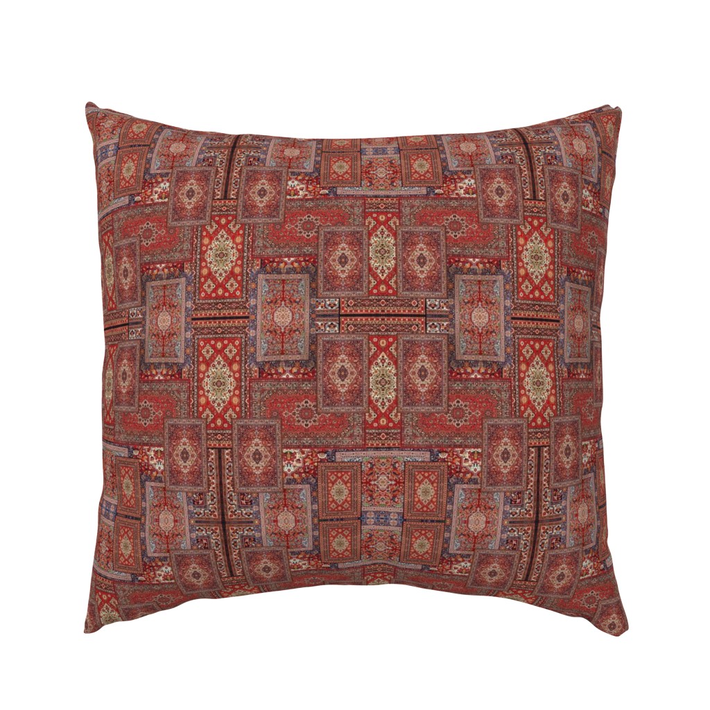 Rich Moroccan colours / red Persian rugs